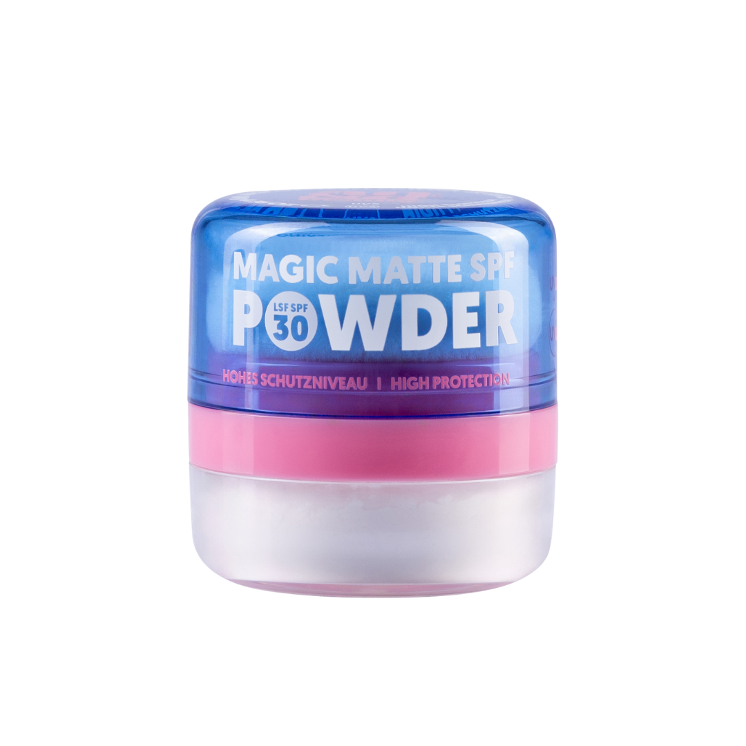 Magic Matte caurspīdīgs matējošs pūderis ar SPF 30