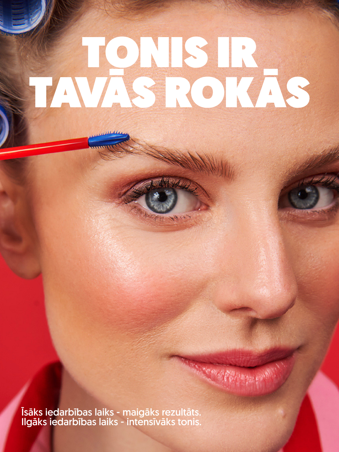 Uzacu krāsošanas komplekts tumši blondā tonī