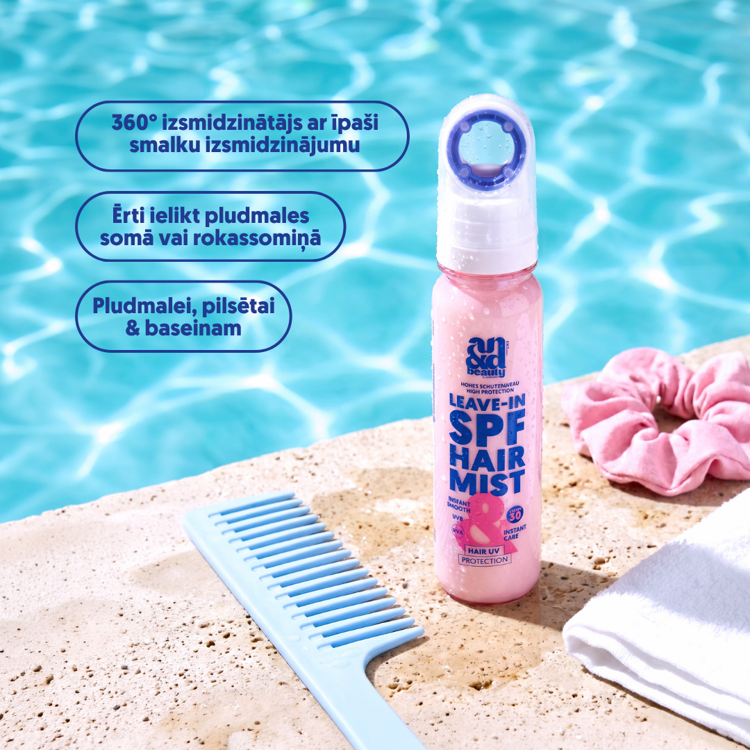 Aizsargājošs sprejs matiem ar SPF 30