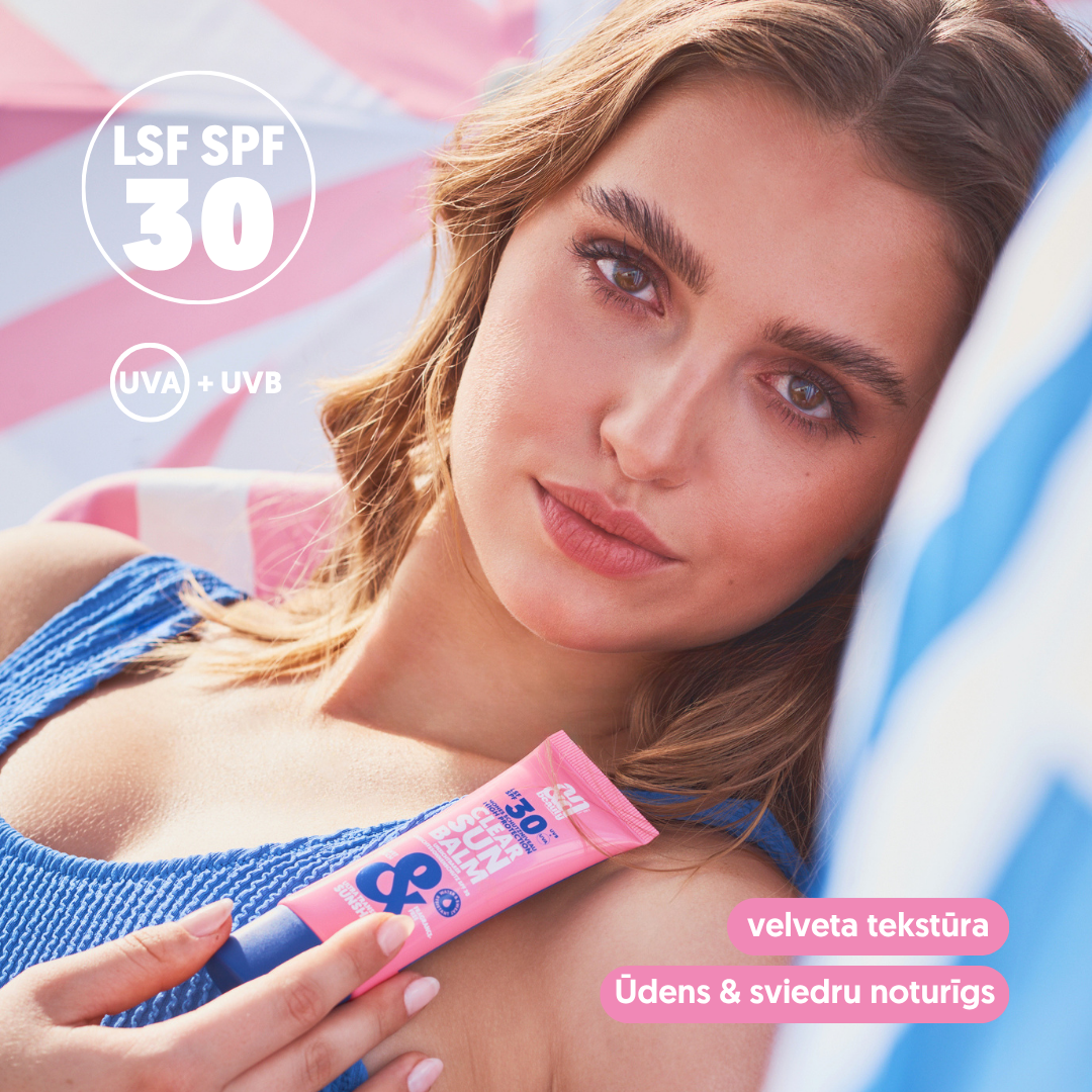 Clear Sun Balm- saules aizsargbalzāms sejai ar SPF 30