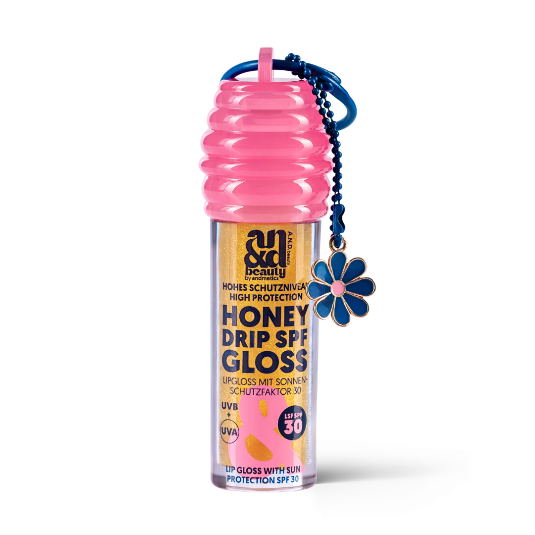 Honey Drip lūpu spīdums ar SPF 30