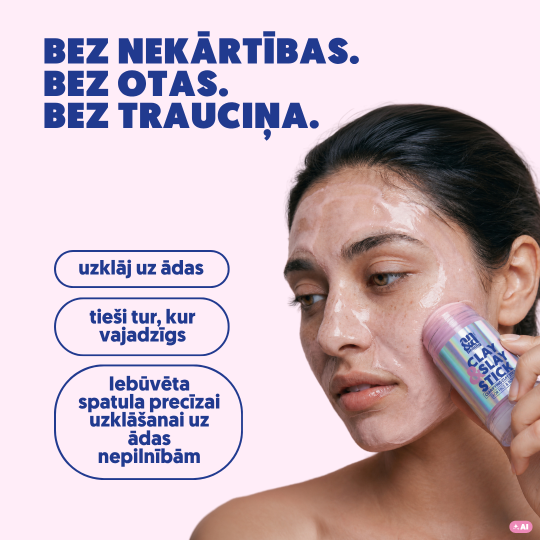 Clay & Slay Stick – attīrošs māla stiks sejai un ķermenim