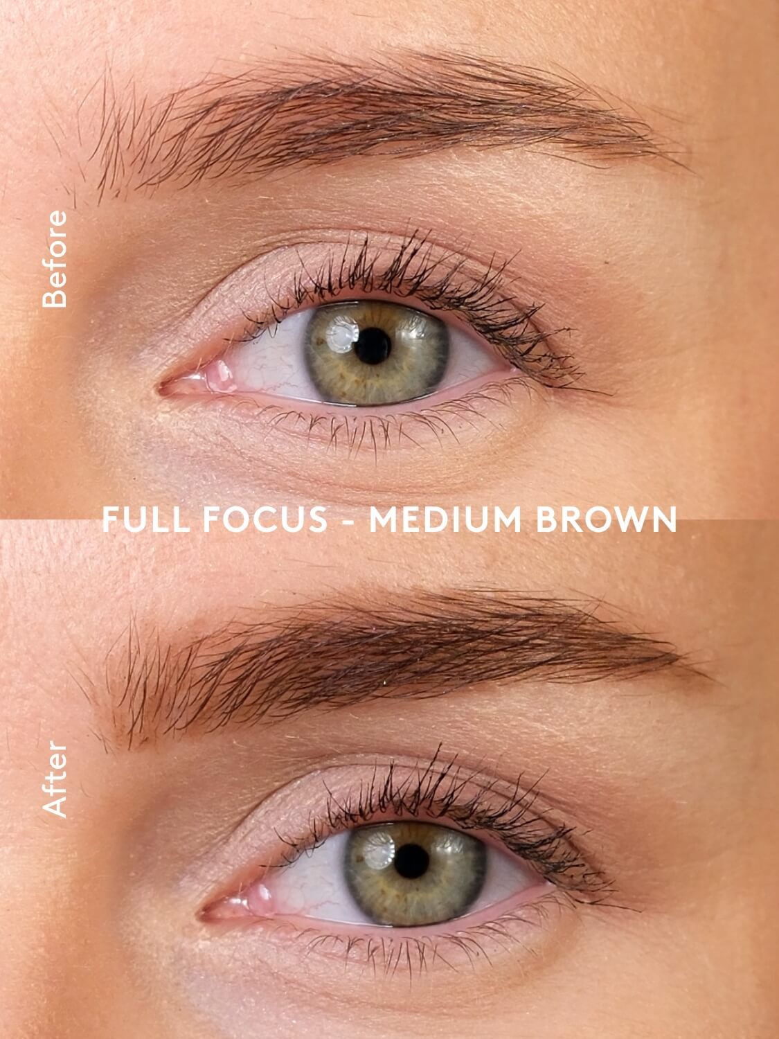 Full Focus uzacu zīmulis, Medium brown