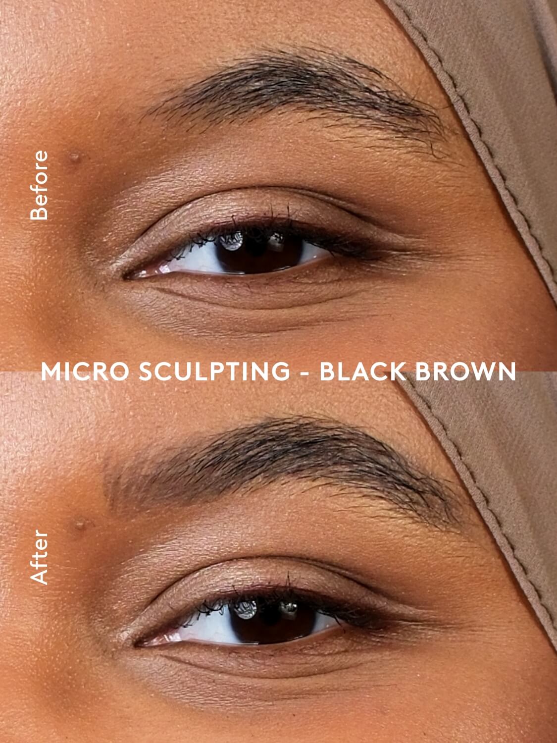 Mikroskulpturēšanas uzacu zīmulis, Soft brown