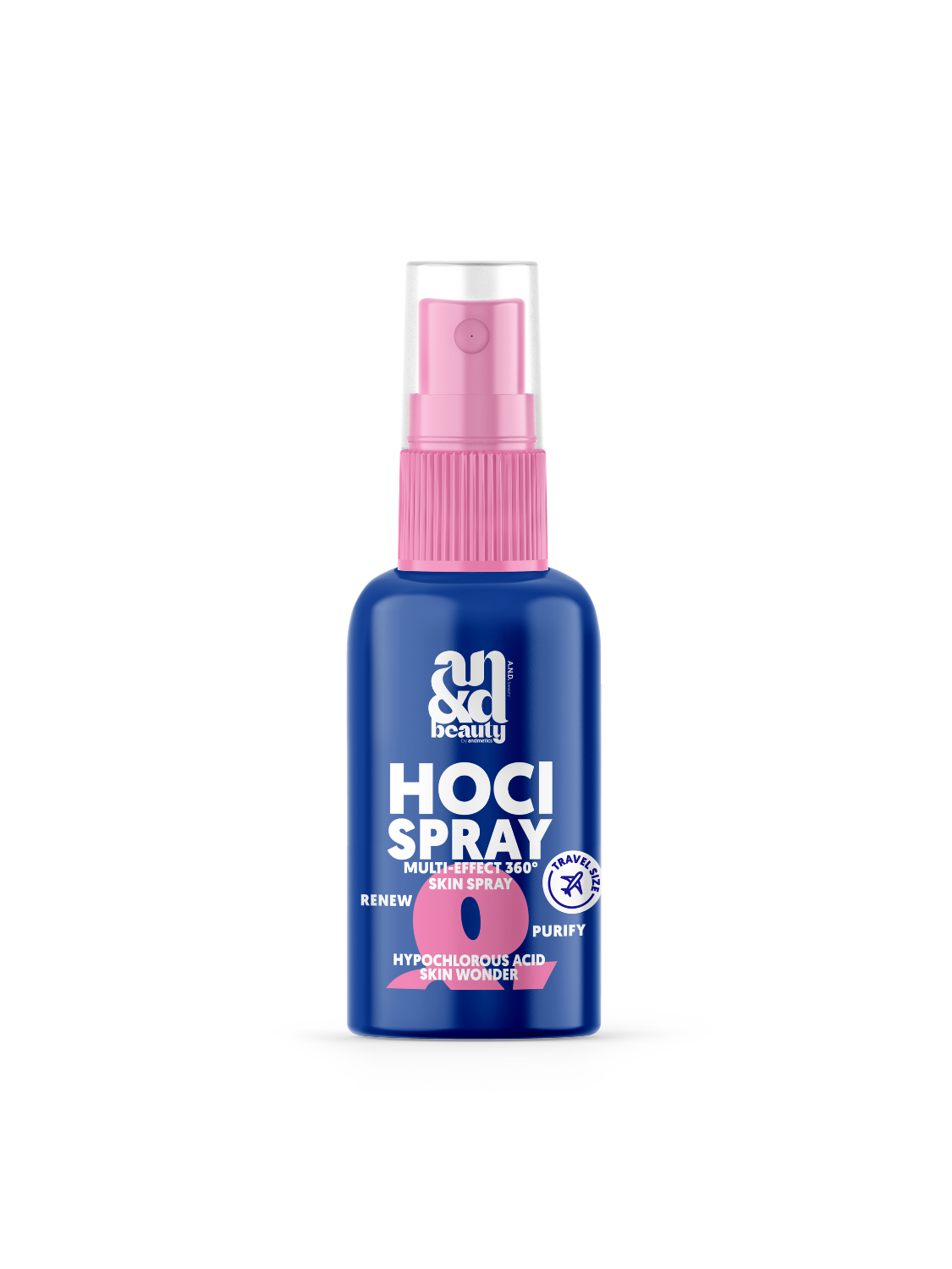 HOCL sprejs, ceļojumu izmērā