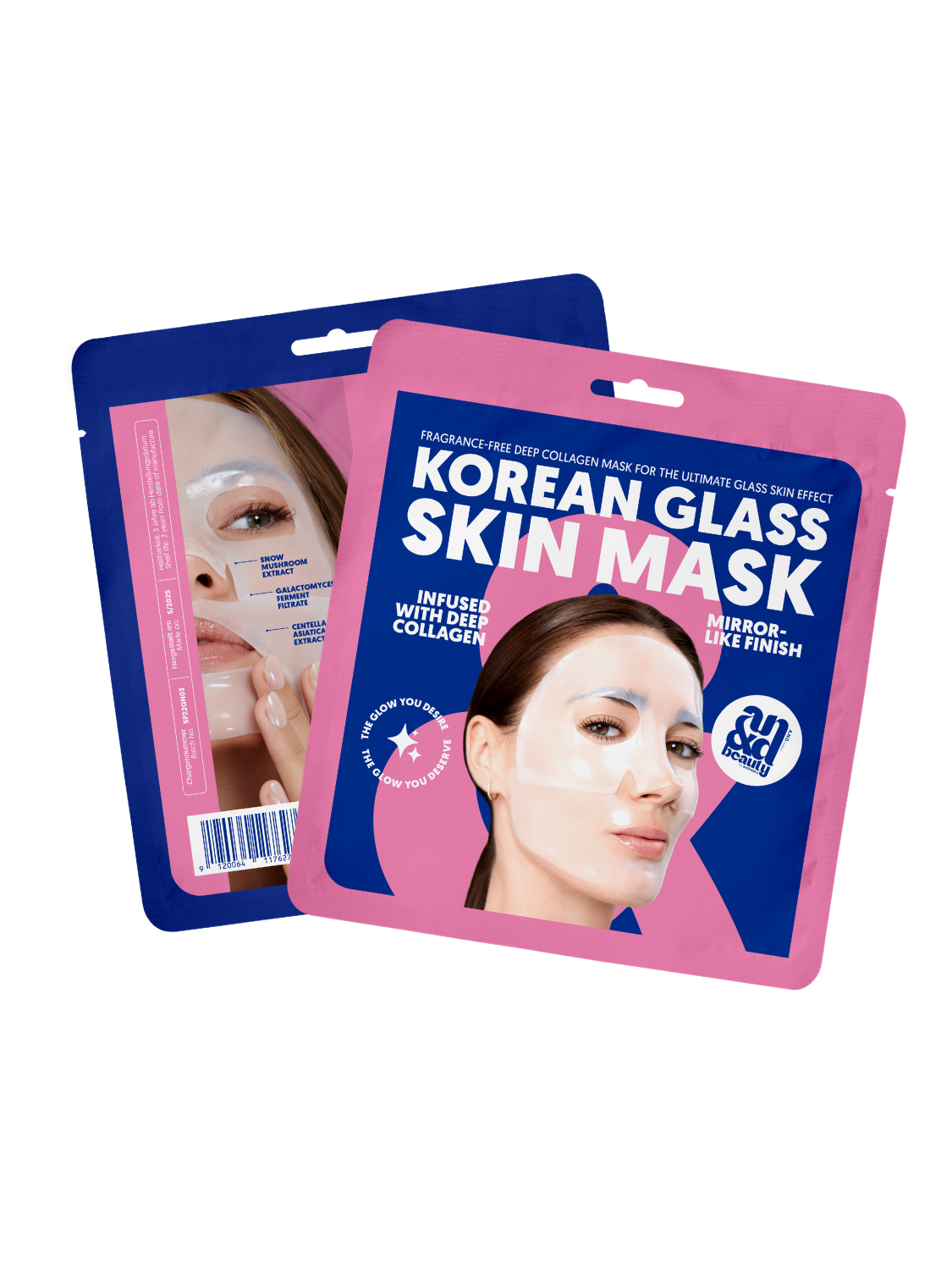 Korean Glass Skin Mask – kolagēna hidrogēla sejas maska