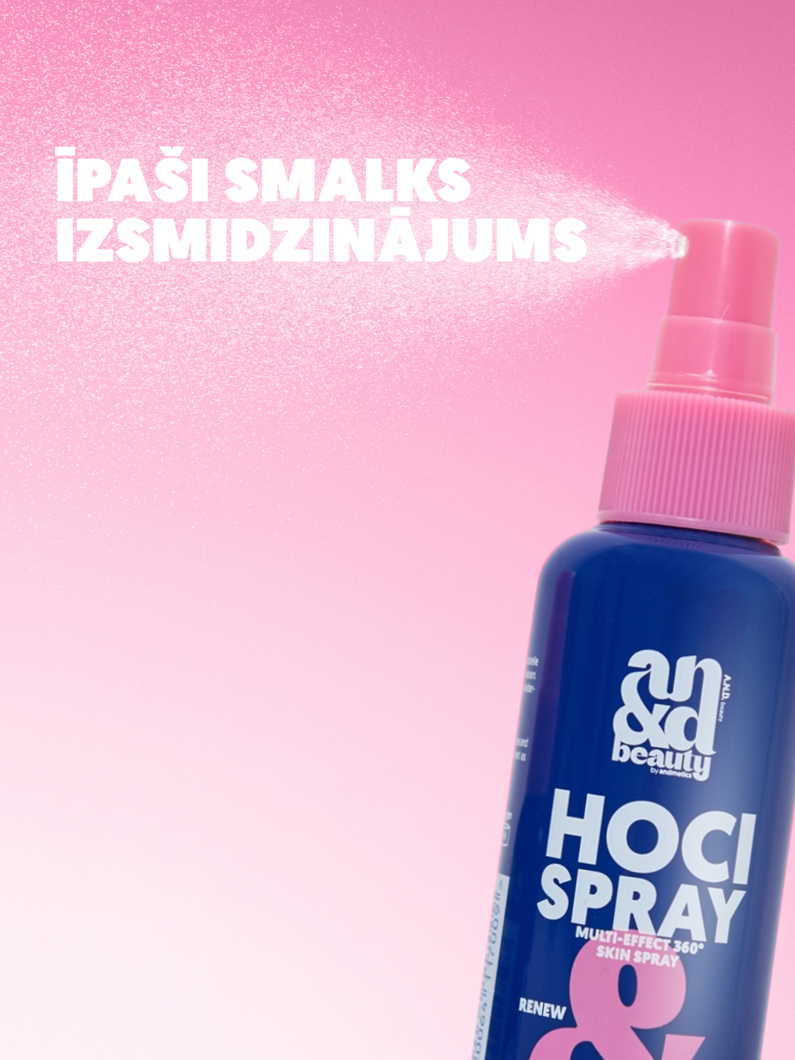 HOCL sprejs, ceļojumu izmērā