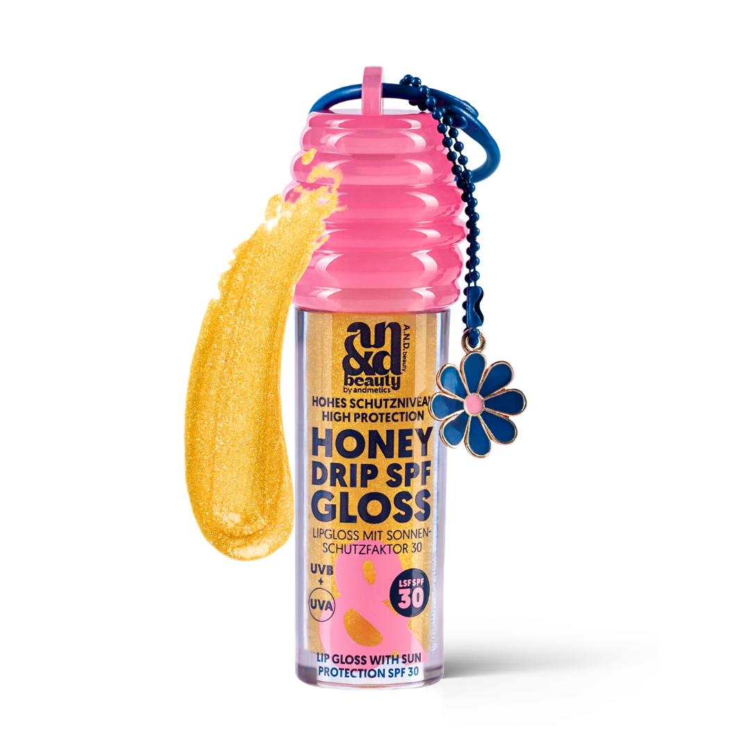 Honey Drip lūpu spīdums ar SPF 30