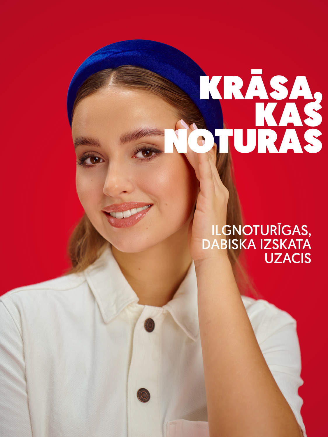 Uzacu krāsošanas komplekts tumši blondā tonī