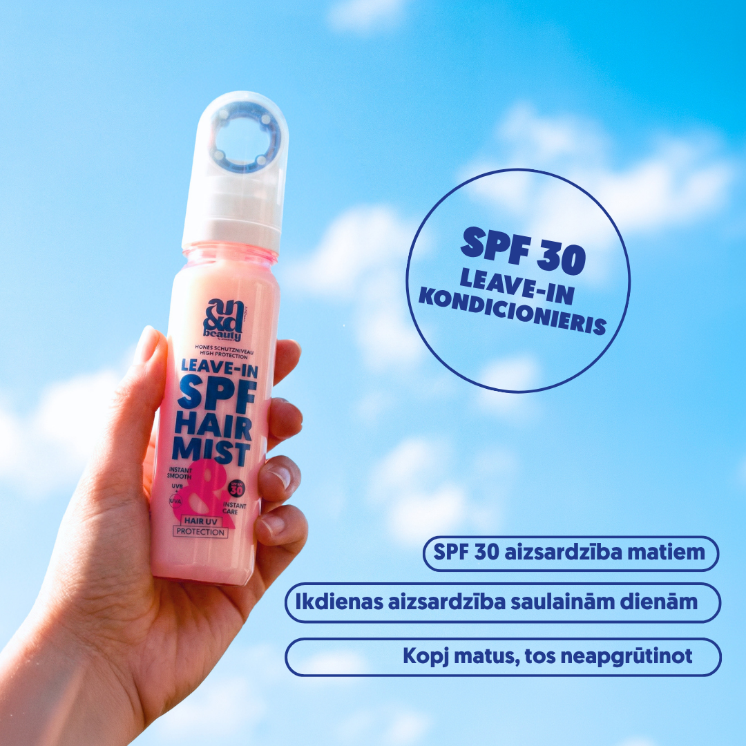 Aizsargājošs sprejs matiem ar SPF 30