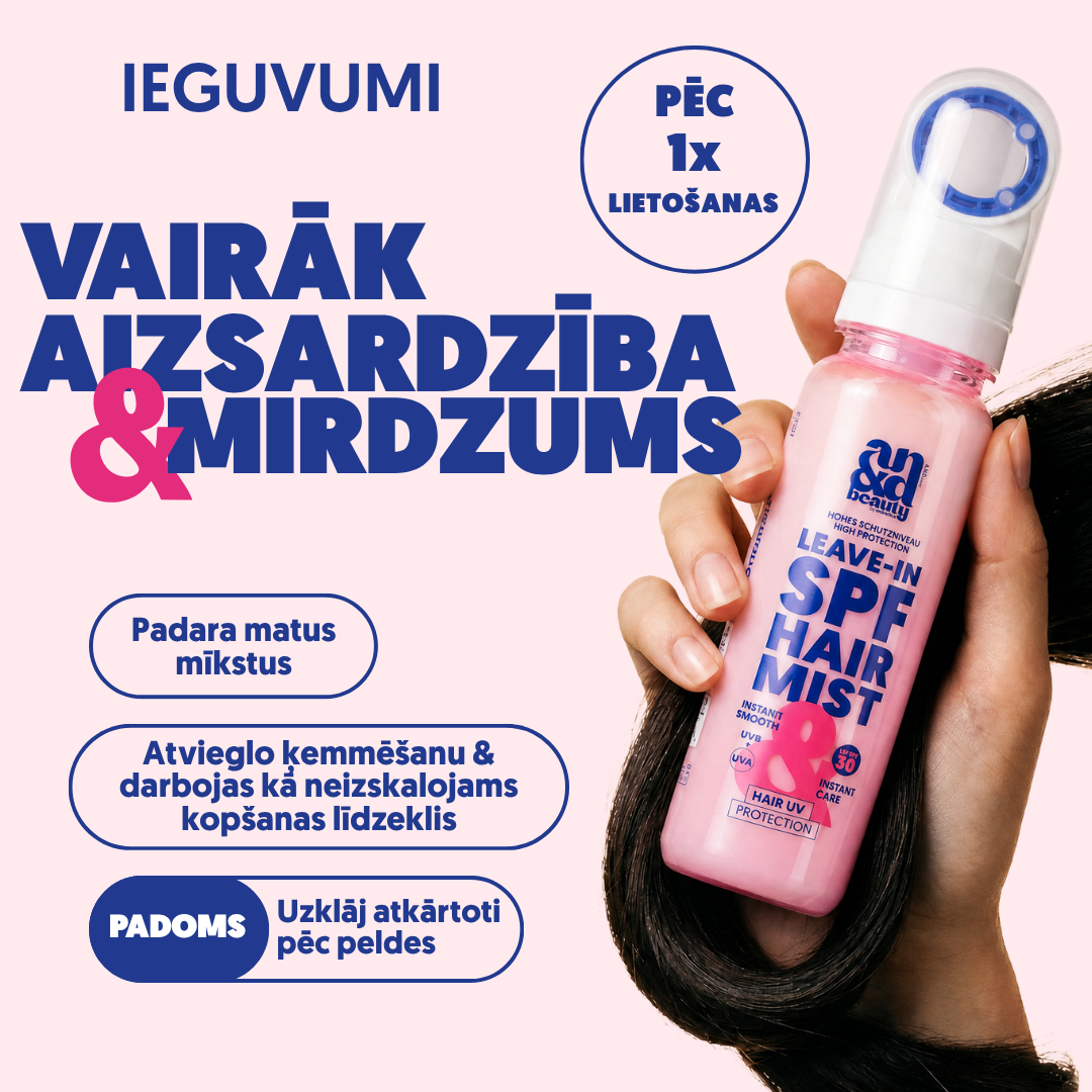 Aizsargājošs sprejs matiem ar SPF 30