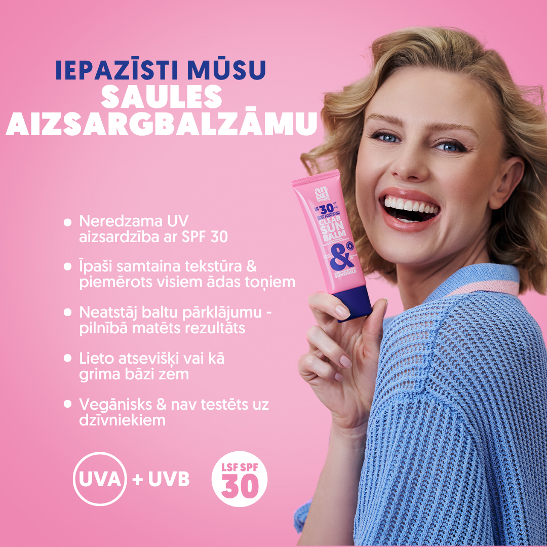 Clear Sun Balm- saules aizsargbalzāms sejai ar SPF 30