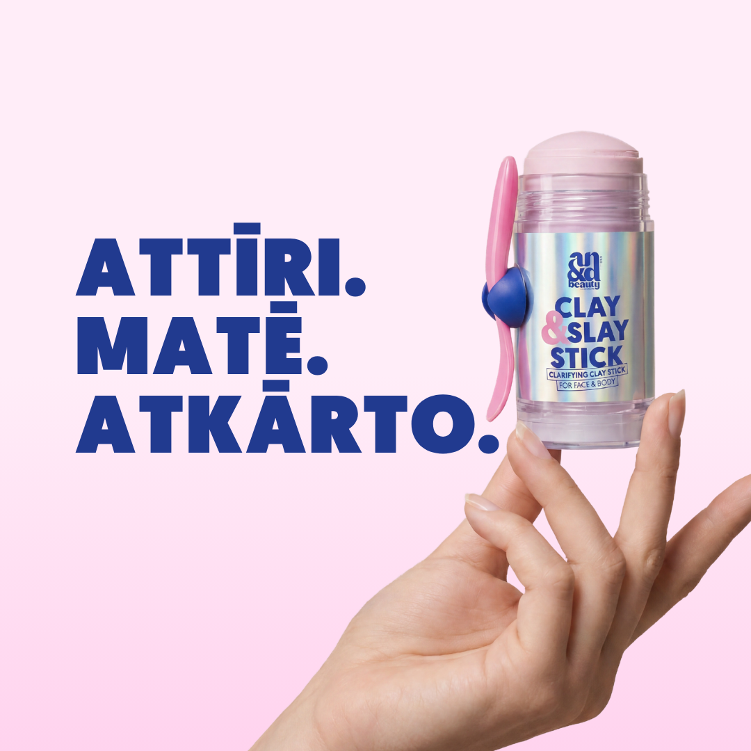 Clay & Slay Stick – attīrošs māla stiks sejai un ķermenim