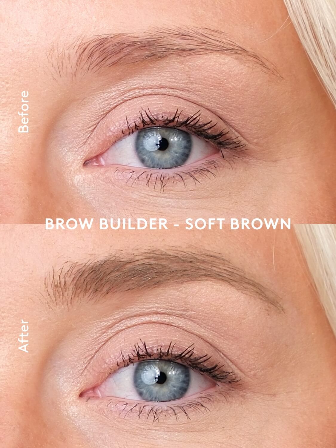 Brow Builder uzacu tuša, medium brown