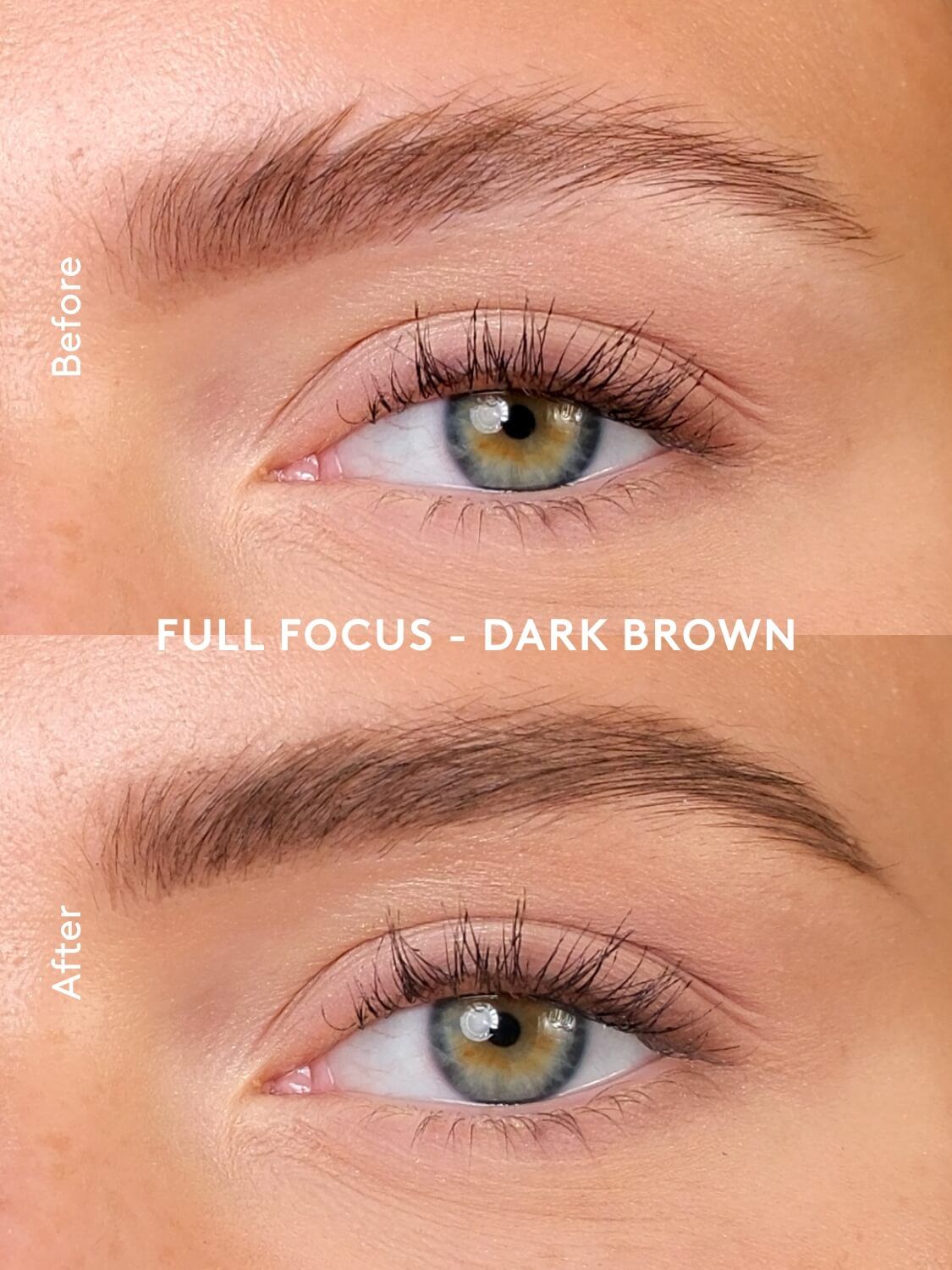 Full Focus uzacu zīmulis,  Medium brown